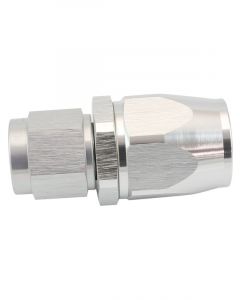 Aeroflow Straight Stepped Hose End -6AN to -8 Hose Silver