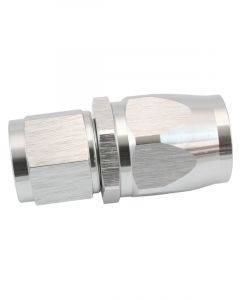 Aeroflow Straight Stepped Hose End -8AN to -10 Hose Silver