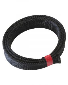 Aeroflow Flex Braid Wrap 3/4" 19mm ID 7.6M Length Black Tight
