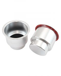 Aeroflow Large Cup Holders - Silver