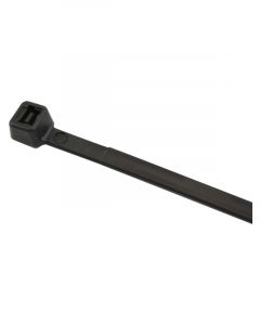 Aeroflow Standard Cable Ties 4.8mm x 200mm Black Pack 100