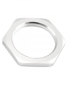 Aeroflow Replacement -20AN Half Nut for all Bulkheads Silver