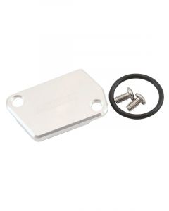 Aeroflow MAF Sensor Block Off Delete Plate Raw Fits GM LS3 LSA