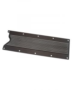 Aeroflow GM LS1 Finned Valley Plate Black Suit GM LS1 Series