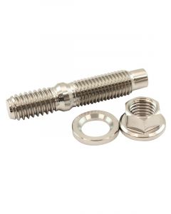 Aeroflow 5/16" Titanium Stud Nut and Washer Kit 6 Point Hex Nut