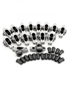Aeroflow SBF Stainless Rocker Arms 3/8" Stud 1.7 Ratio Pack of 16