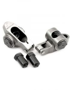 Aeroflow SBF Stainless Rocker Arms 3/8" Stud 1.7 Ratio Pack of 2