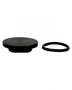 Mechman Pulley Cover Black Fits 6-Groove 46mm Alternator Pulley