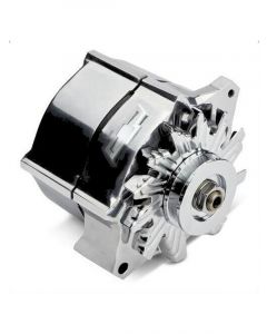 Proform 100 amp 1-Wire GM Alternator Polished Fits SBC BBC