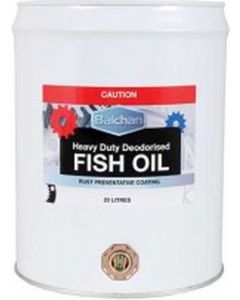 Balchan Heavy Duty Deodorised Fish Oil 20L