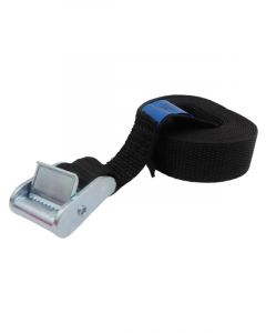 Phoenix Cam Strap Tie Down 3.5 Metres x 25mm Load Rating 400Kg Black
