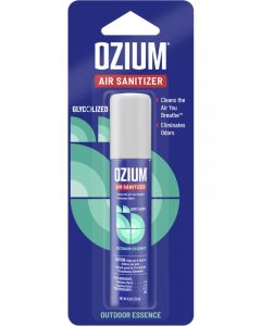 Ozium Air Sanitizer Freshener Outdoor Essence Scent 0.8oz 22.6g