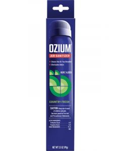 Ozium Air Sanitizer Freshener Country Fresh Scent 3.5oz 99g