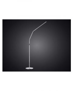 Daylight Slimline 4 Floor Lamp Brushed Steel