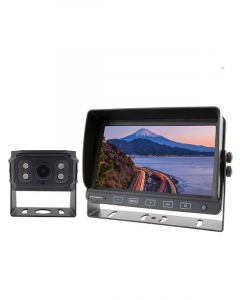 Autobacs 7In High Resolution Hd Reverse Camera Kit 12/24V 3 Inputs