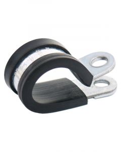 JAS Cable Clamp Rubber Coated 44mm Inside Diameter 7mm Mount Hole