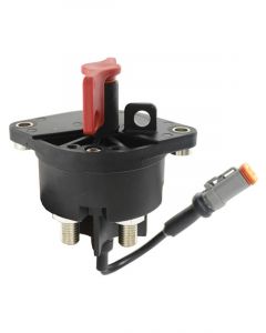 Kissling 32V/500A Red Battery Disconnect Dpst With 2A Aux. Circuit