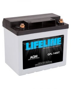 Lifeline 12V 550Cca 90Rc Starting Agm M8 1