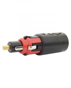 LV DC Accessory / Merit Plug 12V 8A Green Led Indicator Fused