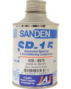 Sanden Oil Pag Sp15 250Cc Can Fits R134A