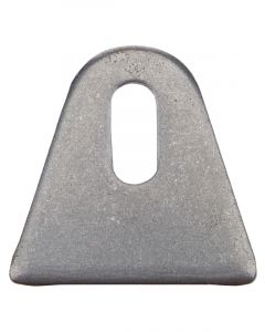 Allstar Performance Flat Tab 1/8in w/ 1/4in Slot Steel 25 Pack