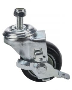 Allstar Performance Caster 3in Wheel For Chassis Dolly Locking