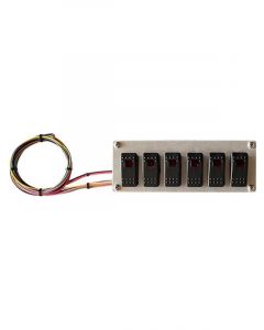 American Autowire Rocker Switch Panel 6 Switches