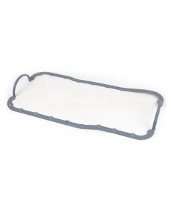 Canton Oil Pan Gasket 1-Piece Steel Core Rubber Gray Small Block Ford