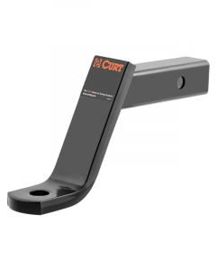 Curt Ball Mount Hitch 2in Hitch 9.25in 6in Drop 7500lb Steel Black