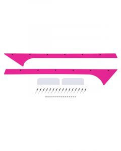 Dominator Racing Pillar Post Front Plastic Pink Dirt Late Model Kit