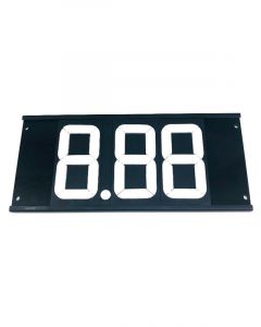 Drag Race Dial-In Board Flip-A-Dial 3 Digit Aluminum Black