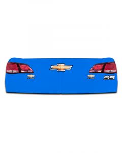 Fivestar Bumper Cover Rear Plastic Blue Short Track