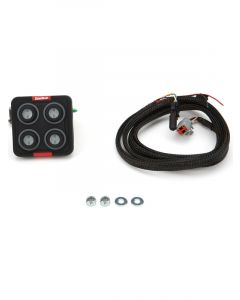 Fueltech Switch Panel Mini Dash Mount 2.7 x 2.7in 4 On/Off Buttons