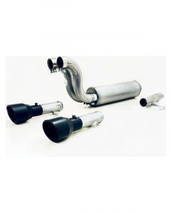 Gibson Exhaust Black Elite Axle-Back 3in Dia Dual Rear Fits Ford 2024