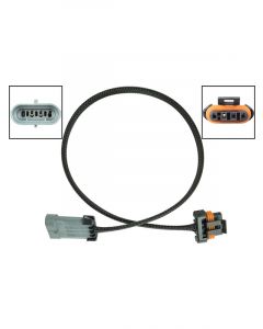 ICT Billet Alternator Wire Harness Extension 36in Fits Early LS