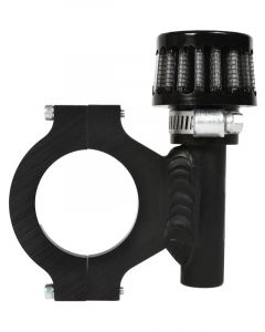 Joes Racing Breather Clamp-On 1-3/4in Mount Aluminium Black