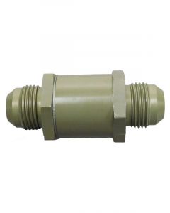 Kinsler Check Valve Flapper 12 AN Male Inlet 12AN Male Outlet 1200 PSI