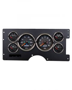 New Vintage USA Gauge Kit Fits GM Truck 88-94 Performance II Black