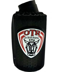 OTR Air Filter Wrap Round 3in Diameter 5in Tall OTR Logo Polyester Black