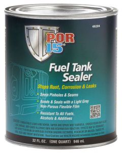 Por-15 Gas Tank Sealer All Fuel Resistant Clear 1 qt Can