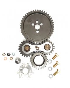 PRW Timing Gear Drive Dual Gear Dual Idler Noisy Steel SBC Kit