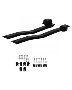 QA1 Subframe Connectors Bolt-On Steel Black GM X-Body 1968-72 Pair