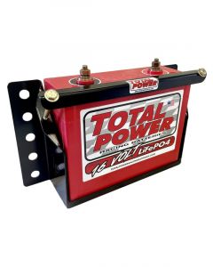 Total Power Battery Tray 9.25in x 3.125in Wide x 7in Height Black