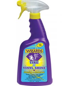 Wizard Products Tyre Shine Tyre and Vinyl Shine 22 oz Spray Bottle