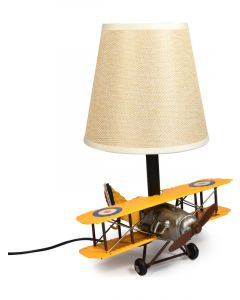 Auto Petit USB LED Lamp Curtis Jenny Plane Yellow 20x20x27cm