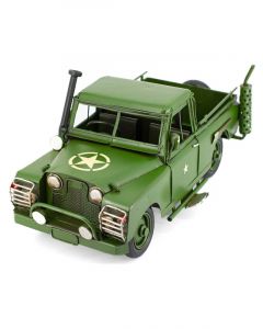 Boyle Army Rover Metal Collectable Green 30x16x15cm