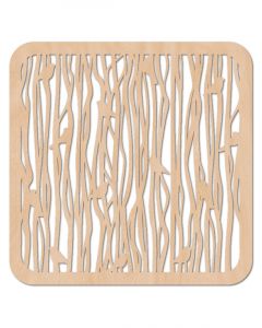 Boyle Wooden Coaster Small Bird 10x10x0.3cm