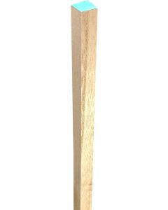 Boyle Hobby Wood 915 x 12.5 x 12.5mm Blue Paulownia Wood Rod