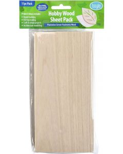 Boyle Hobby Wood Sheet Pack 11pcs