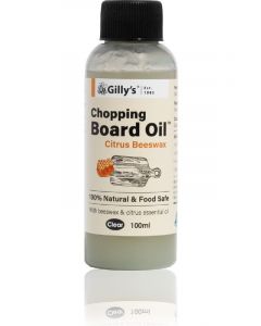 Gillys Chopping Board Oil 100ml- Beeswax